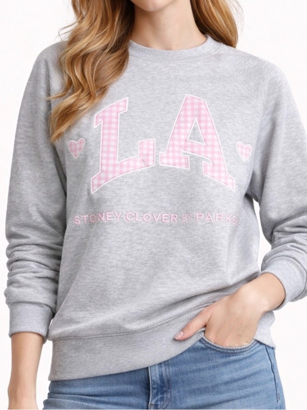 ULTRA RARE - NEW Parke x Stoney Clover Lane Mockneck Sweatshirt LA S/M - NIB